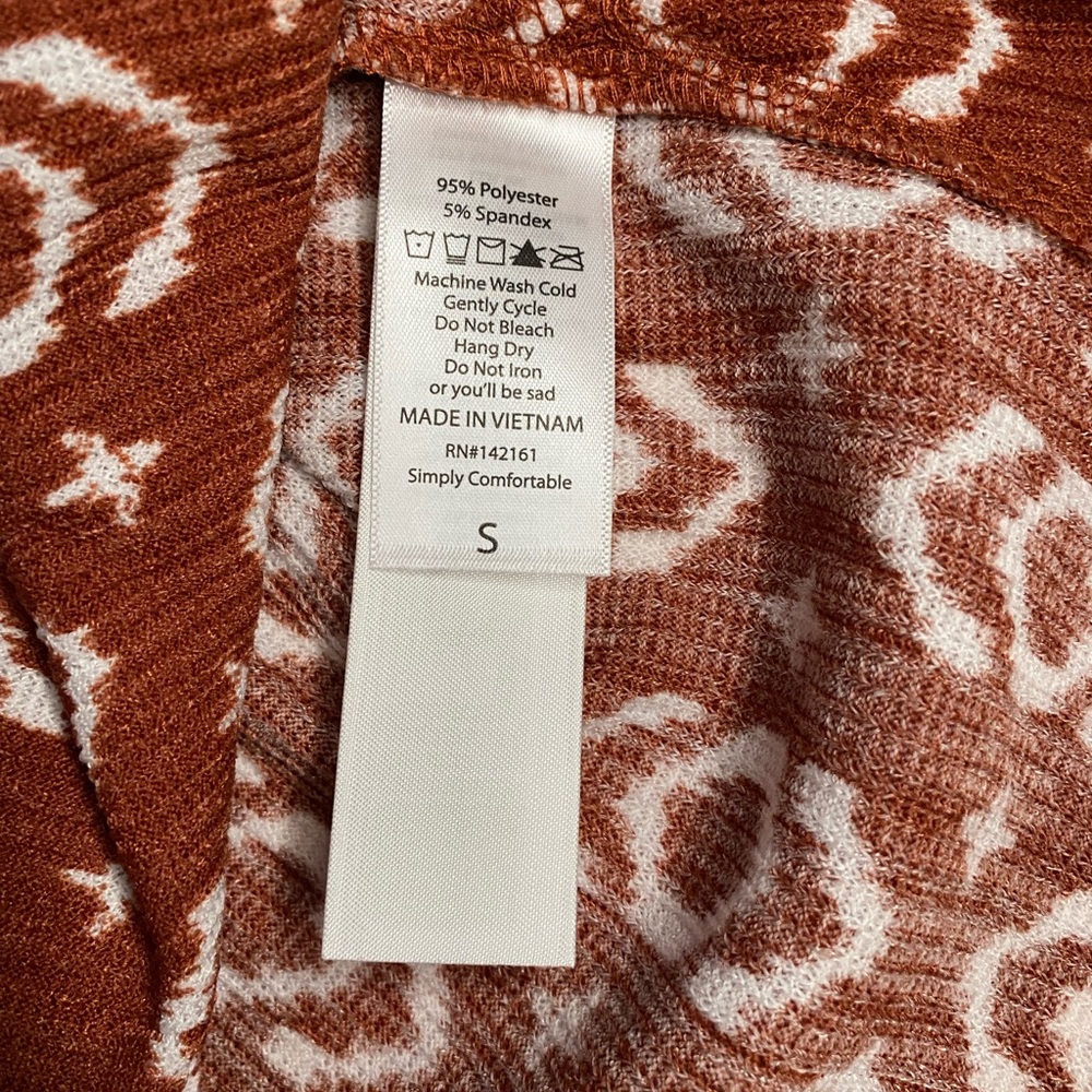 Rachael V-Neck Zipper Sleeveless Shirt NWT - Picture 6 of 10